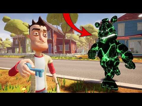 FNAF Fast Fredbear in Hello Neighbor