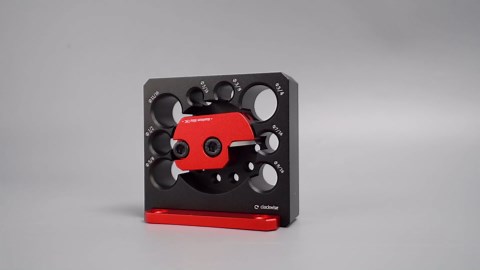 Dowel Maker Jig Kit, Imperial 5/16-3/4inch Adjustable Drill Milling Dowel Maker, Aluminum Alloy Dowel Cutter Plate with 8 Holes, Wood Rod Milling Pin Round Rod Auxiliary Tool