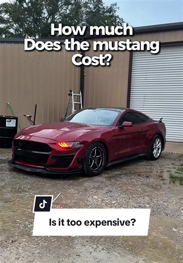 How much does my 1300hp mustang cost? Way too much 😅 #CarsofTikTokContest