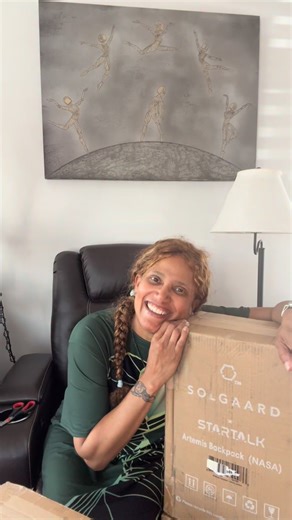 My favorite travel gear is @solgaard and here is why: In 2021, when I returned from space, I met @adriansolgaard, the founder and CEO or Solgaard travel gear, at an ocean conservation conference and I fell in love with their amazing luggage and their environmental stewardship. Every Solgaard item sold pulls 5lbs of plastic from our ocean and this limited edition #Startalk #Artemis backpack is my all-time favorite backpack. After 4 years of nonstop travel the zipper wore out and, luckily for me, 