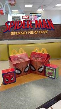 The Spider-Man Happy Meal at McDonald's is INCREDIBLE