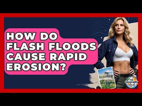 How Do Flash Floods Cause Rapid Erosion? - The Geography Atlas