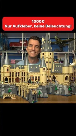 Lego 76473 bringt Hogwarts über 1000€, weiterhin ohne wertige Details mit schwachen Figuren.