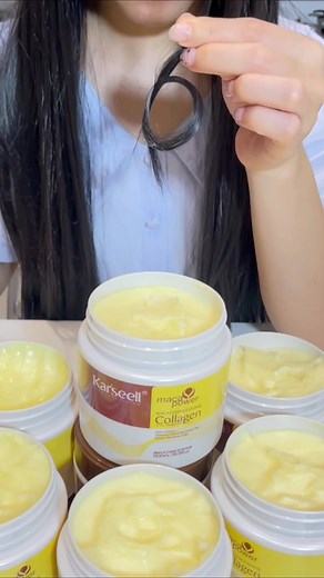 Quick & Easy DIY Hair Mask for Dry and Frizzy Hair | Karseell Collagen