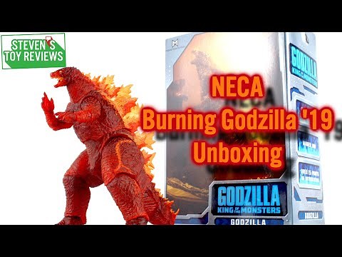 NECA Burning Godzilla 2019 Unboxing King of the Monsters