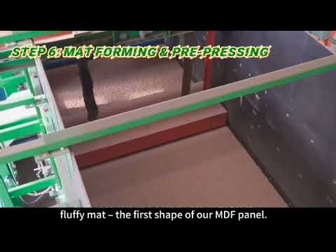 How is MDF produced?