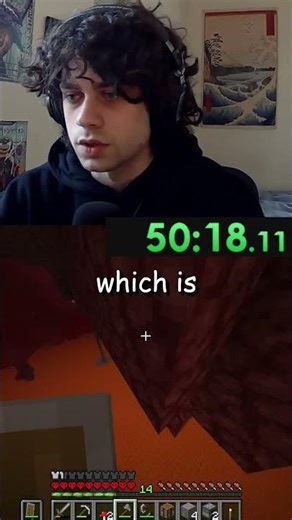 This is how a 50-minute hardcore run dies