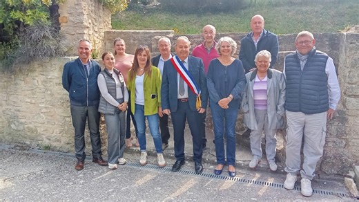 La réélection du maire sortant Guy Girard et l’installation du nouveau conseil municipal ont eu lieu à Crillon-le-Brave