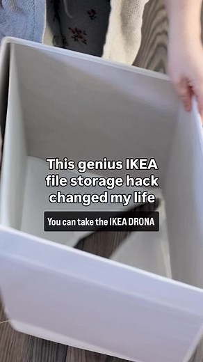 Genius IKEA Hack for Budget-Friendly File Organization