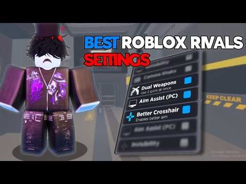 These SETTINGS gave me CHEATS in ROBLOX RIVALS🤯⚙️..