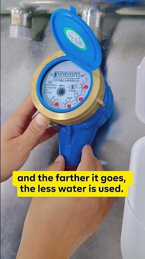 reverse install of water meter