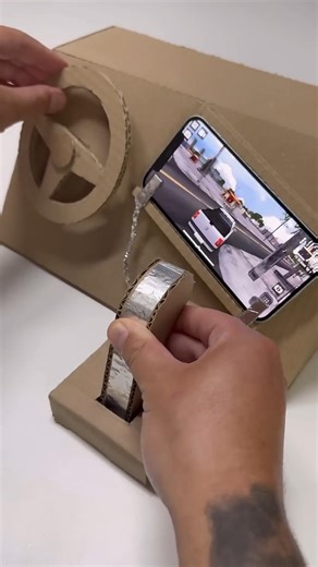 I Made a String Wheel Car Racing Game || DIY Cardboard Game by Krishna Technically 9140