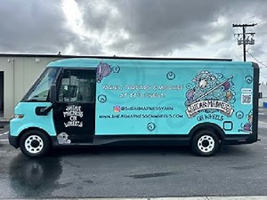 ShearMadness Brightdrop Van Wrap