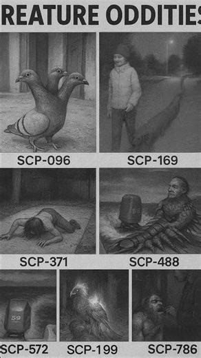 creatures oddities| scp-572 #scp #sirens #scpfoundation #scpcommunity #scpmonster