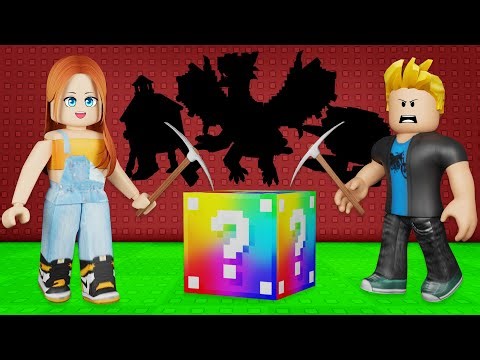 NAG MINE KAMI NG LUCKY BLOCK PARA MAKAKUHA NG MGA SECRET BRAINROTS | ROBLOX Break A Lucky Block