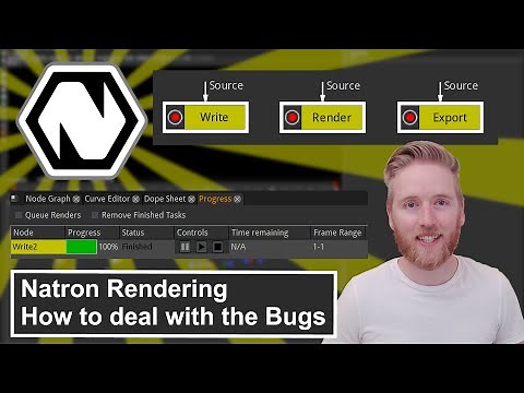 Natron Tutorial | How to Render / Export / Write