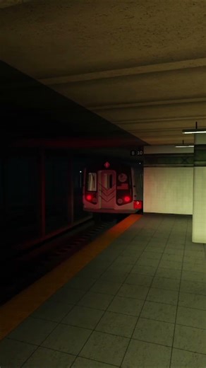 8 car r143 express Q leaving 125 St