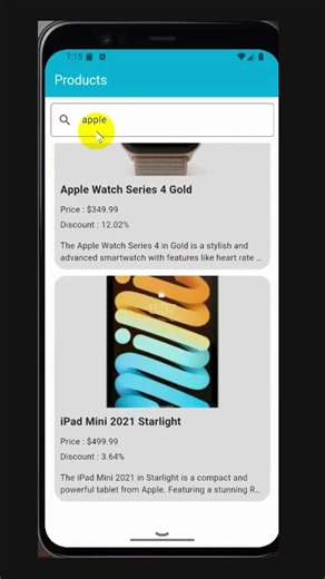 Flutter API Masterclass: Search, Pagination & Product Details UI! 📱✨