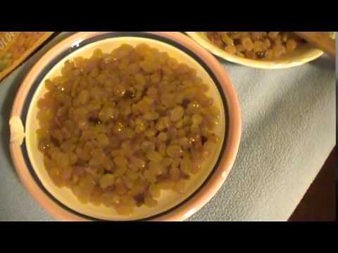 How to make gin soaked raisins