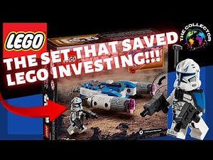 LEGO STAR WARS 75391 CAPTAIN REX Y-WING MICROFIGHTER. The set that saved LEGO INVESTING!!