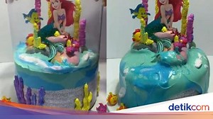 Tsunami Cake Tren, Tawarkan Sensasi Meluber Saat Kue Disajikan