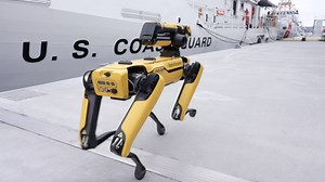 An adapted robot assists with situational awareness