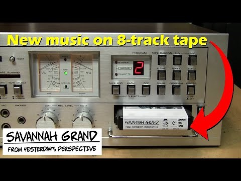 New music on an 8-track tape in 2021 & a $400 Soundesign!?