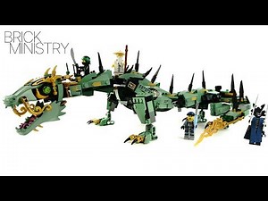LEGO 70612 The LEGO Ninjago Movie ● GREEN NINJA MECH DRAGON