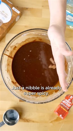This Brownie Will Make You Sweat Instantly 😳 #crazyproducts #tiktoktrends #foodchallenges #exploremore #mindblowing #curiouslyawesome #tasteexperiment #shockingdiscoveries #uniquegifts #viralvideos | Vat19.com