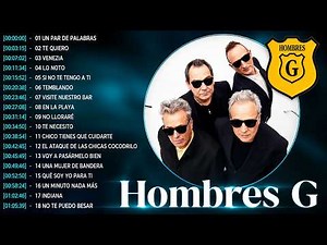 Hombres G 🔥 Sus Mejores Canciones | Grandes Éxitos del Rock en Español