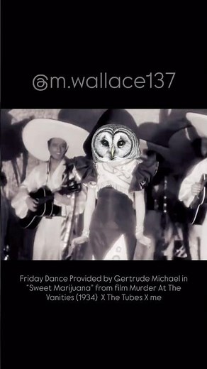 Friday Dance “Murder At The Vanities“ (1934) X The Tubes X me #JusticeForDanMarkel #MACHATUNIM