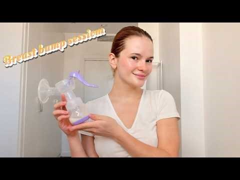 [4K] Grace | Breastfeeding + Pumping Session | Tips & Pump Tutorial | Pump With Me