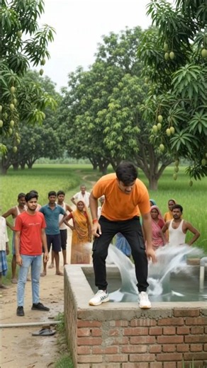 #ViralShorts🥭खेत में YouTube Magic फेल,गुस्से में लड़के ने मोबाइल पानी की टंकी में फेंक दिया #viral✨