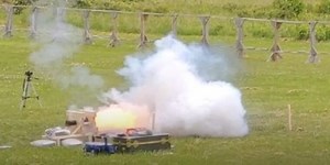 Scientists test medieval gunpowder recipes with 15th-century cannon replica