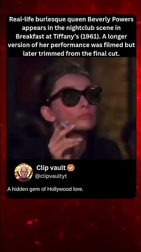 A Real Burlesque Queen Appears in Breakfast at Tiffany’s 💃