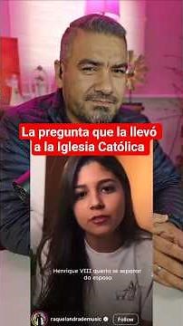 Joven Protestante se hizo la pregunta que la llevó a la Iglesia Católica #iglesiacatolica