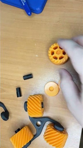 The Most Satisfying 3D Printed Gear Spinner! ⚙️🔥