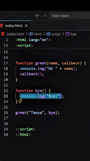 Still Confused About Callbacks? 🤯#coding #shorts