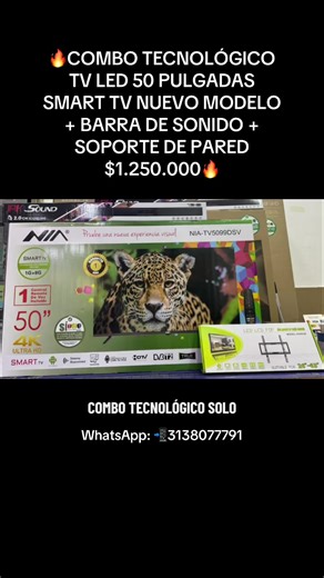 Combo Tecnológico: TV LED 50 Pulgadas y Más