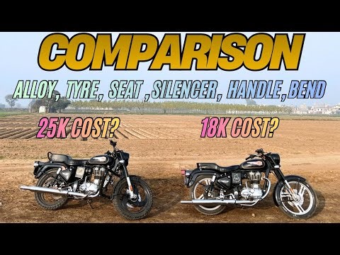 Bullet Standard BS6 Modify Cost | 2 Bullet Bikes Comparison | Kis Bike Par Kitna Kharcha? #bullet