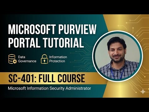 Microsoft Purview Tutorial: Know Your Data | SC-401 Full Course (Part 1)