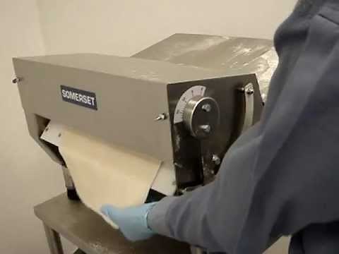 The Somerset CDR-500 Dough Sheeter Operation Demo