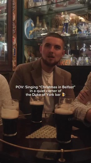 🎅🏻✨ Christmas in Belfast hits different!- The Shamrocks Nothing beats a festive pint and a proper singsong at the iconic Duke of York Bar🍺☘️ Live Irish music, buzzing atmosphere, Christmas lights… THIS is the Belfast experience. Tag who you’re bringing for a Christmas night out 👇 #ChristmasInBelfast #lovebelfast | LoveBelfast
