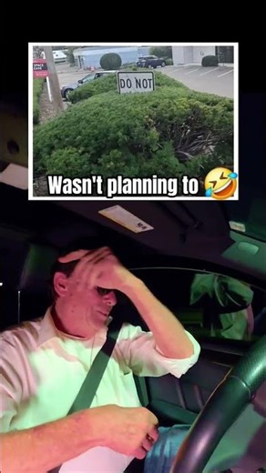 When the sign says don't but you're already doing it 🤣 #relatable #funny