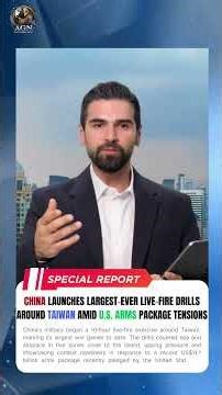 China’s Biggest Live‑Fire Drills Around Taiwan | Alps Global News