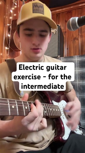Intermediate guitar exercise! #intermediate #guitartips