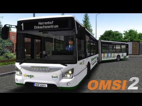 IVECO Urbanway 18 | Driving Through Very Small Villages | OMSI 2 Gameplay