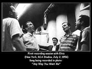 I Was the One= Elvis Presley & The Jordanaires 1956
