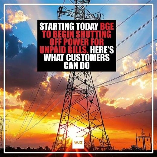 BGE to begin shutting off power for unpaid bills. What customers can do.
