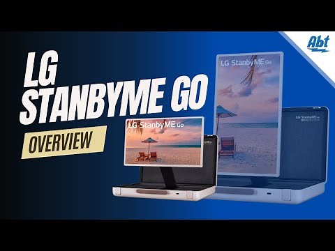 LG StanbyME Go Portable Smart Touch Screen Overview
